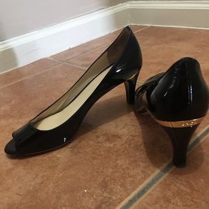 Prada Black Patent heels size 38